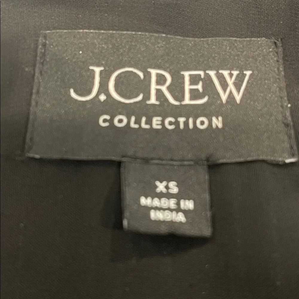 J Crew Sequined Luxury Black Tank Size XS